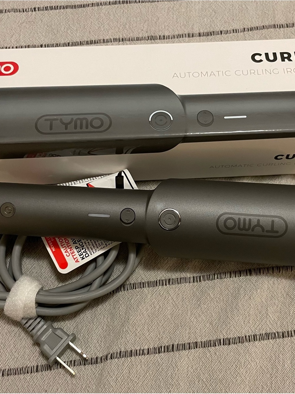 TYMO Gray Automatic Curling Iron - Smooth Styling